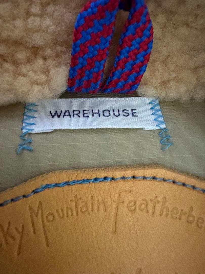 ROCKY MOUNTAIN × WAREHOUSE ダウンベスト 40 未使用