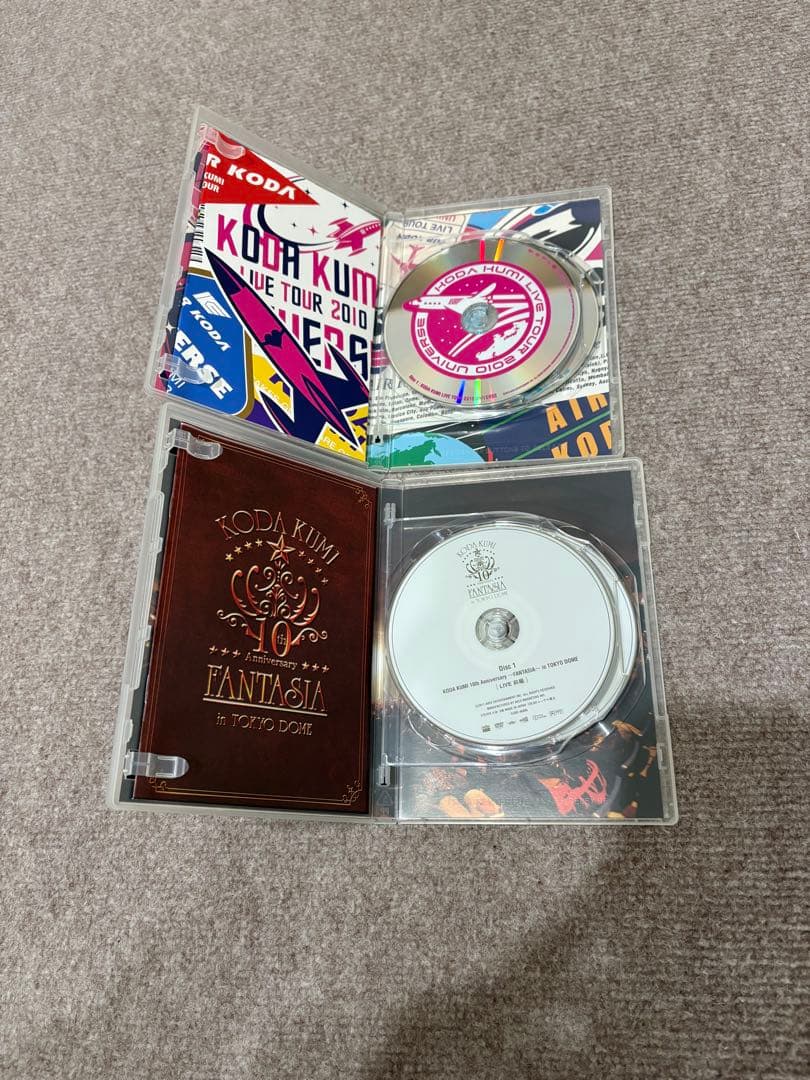 Koda Kumi ライブDVDセット