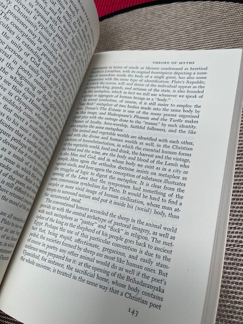 希少　Anatomy of Criticism by Northrop Frye