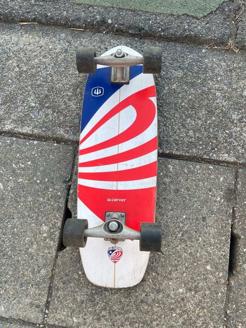 Carver スケートボード ウィール付き