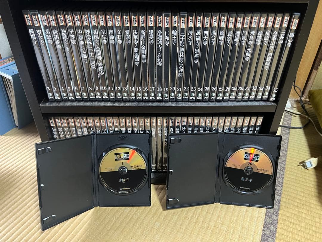 日本の古寺・仏像 DVDコレクション 全70巻セット デアゴスティーニ