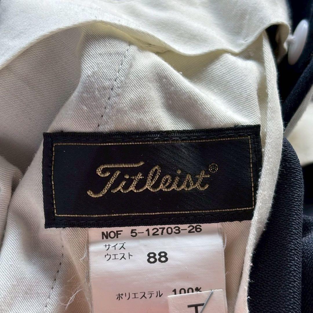 Titleist 美品 ゴルフパンツ スラックス 楽ちん 日本製 ゴルフ ＊