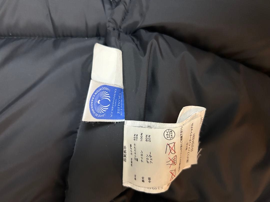 カナダグース　ダウンベスト　S