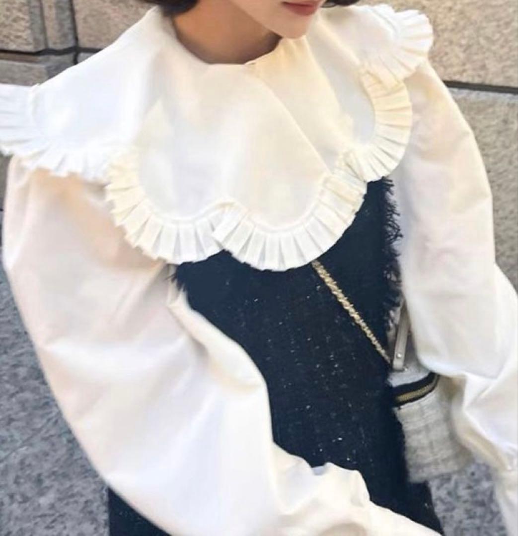 トップス Bibiy FRANCESCA BLOUSE white