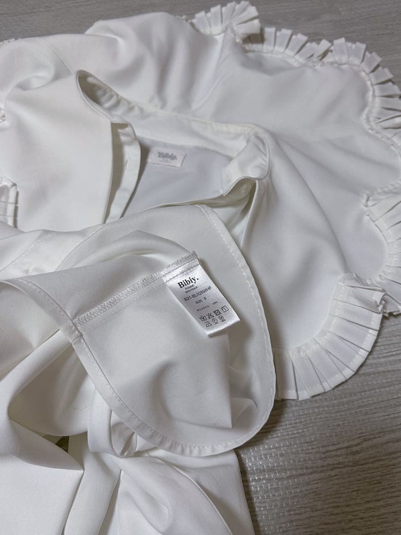 トップス Bibiy FRANCESCA BLOUSE white
