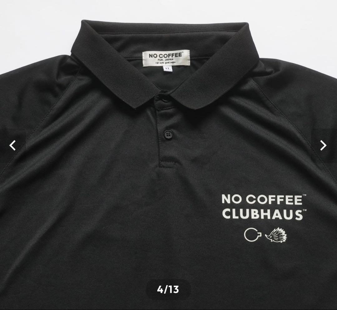 NO COFFEE × CLUBHAUS POLO SHIRT S/S