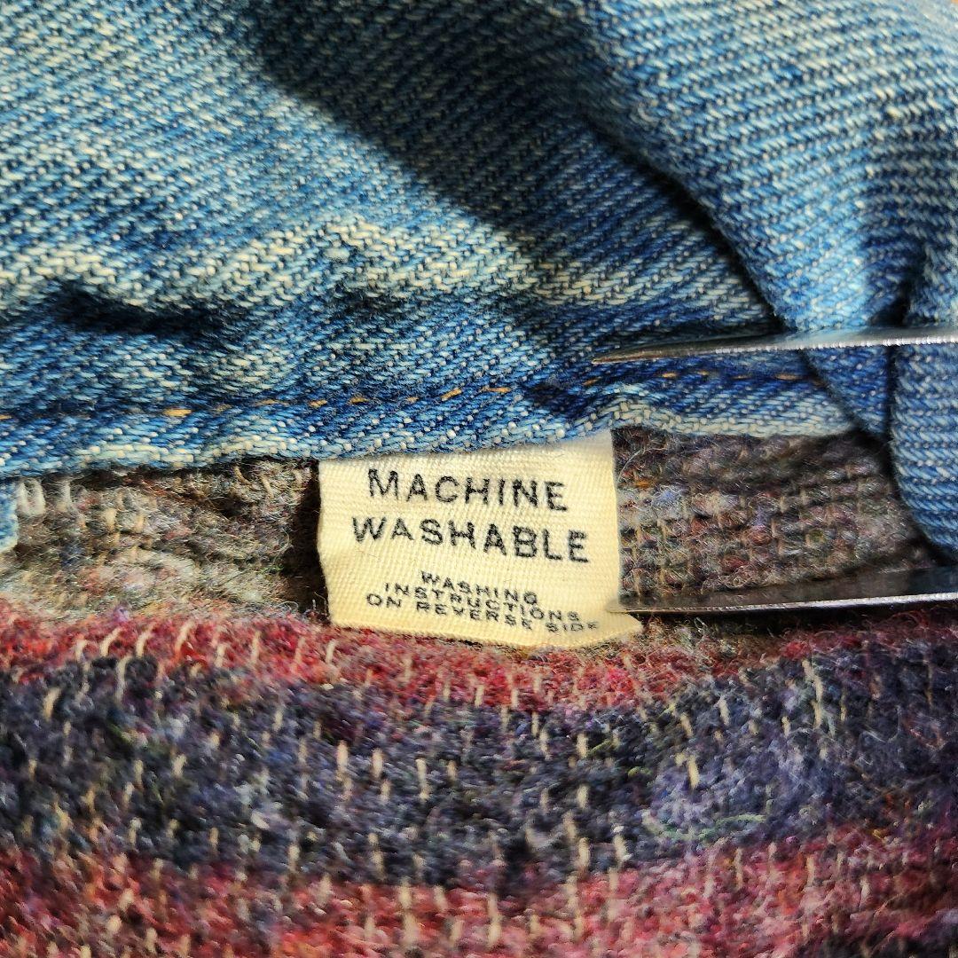 白*ネ様 70S WRANGLER 20MJL ブランケットライナー デニムジャ