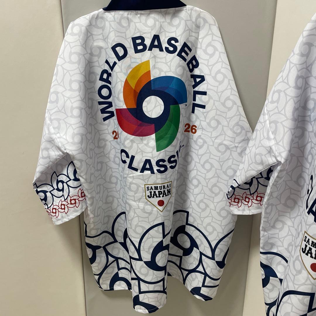 【美品】フリー2枚セット　 WBC 2026 法被 はっぴ　ホワイト