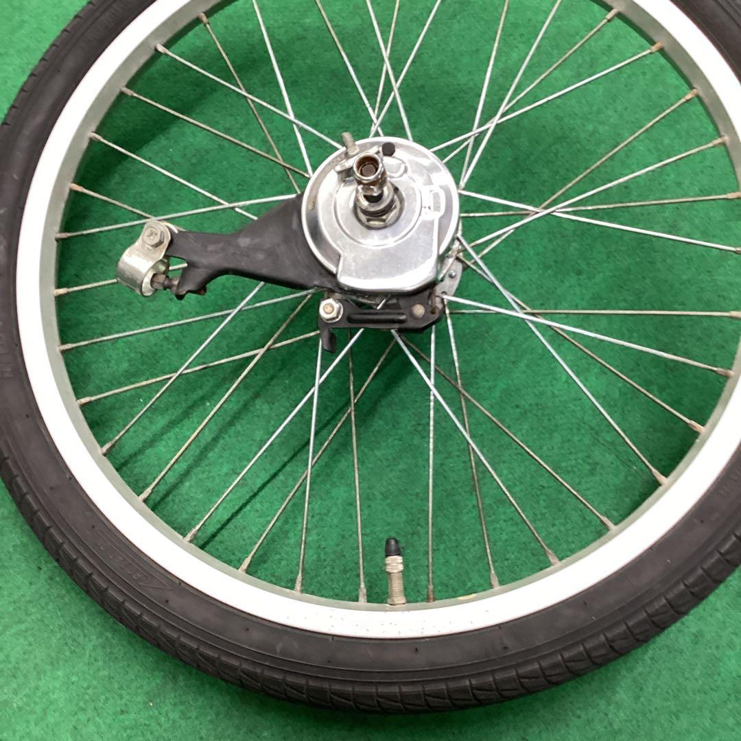 アルミホイール　20x1.75 後輪　タイヤ付　内装3段　14t リア