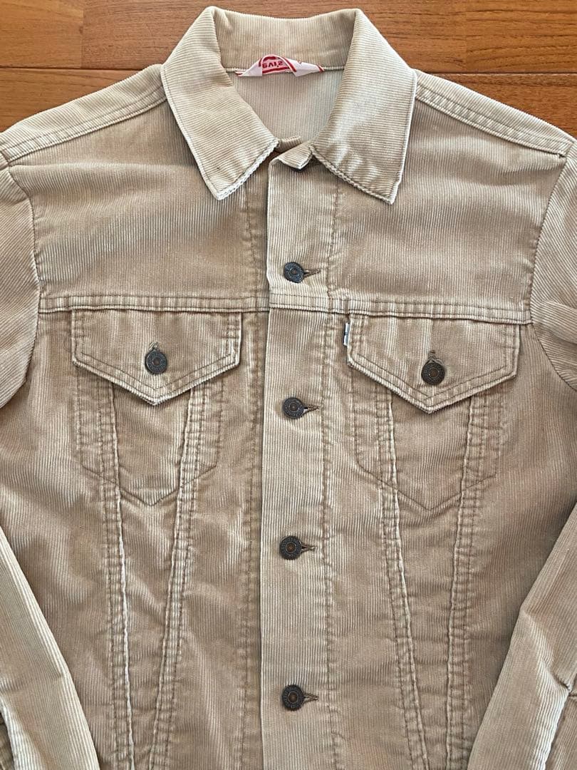 70s リーバイス　70505 コーデュロイジャケット　ビンテージ　levis