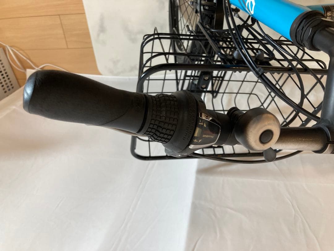 【美品】Panasonic 電動自転車 Velo-Star バッテリー良 カゴ付