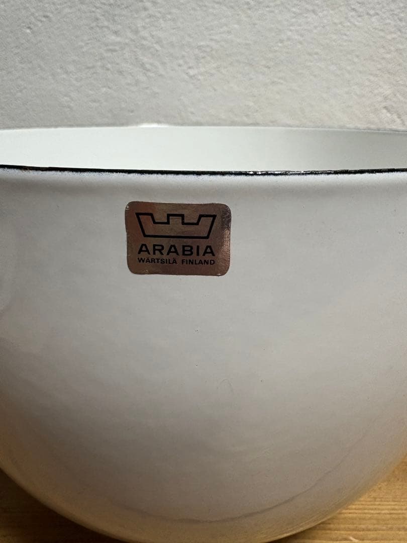 arabia finland フィネル ホーロー ボウル アラビア 北欧 食器