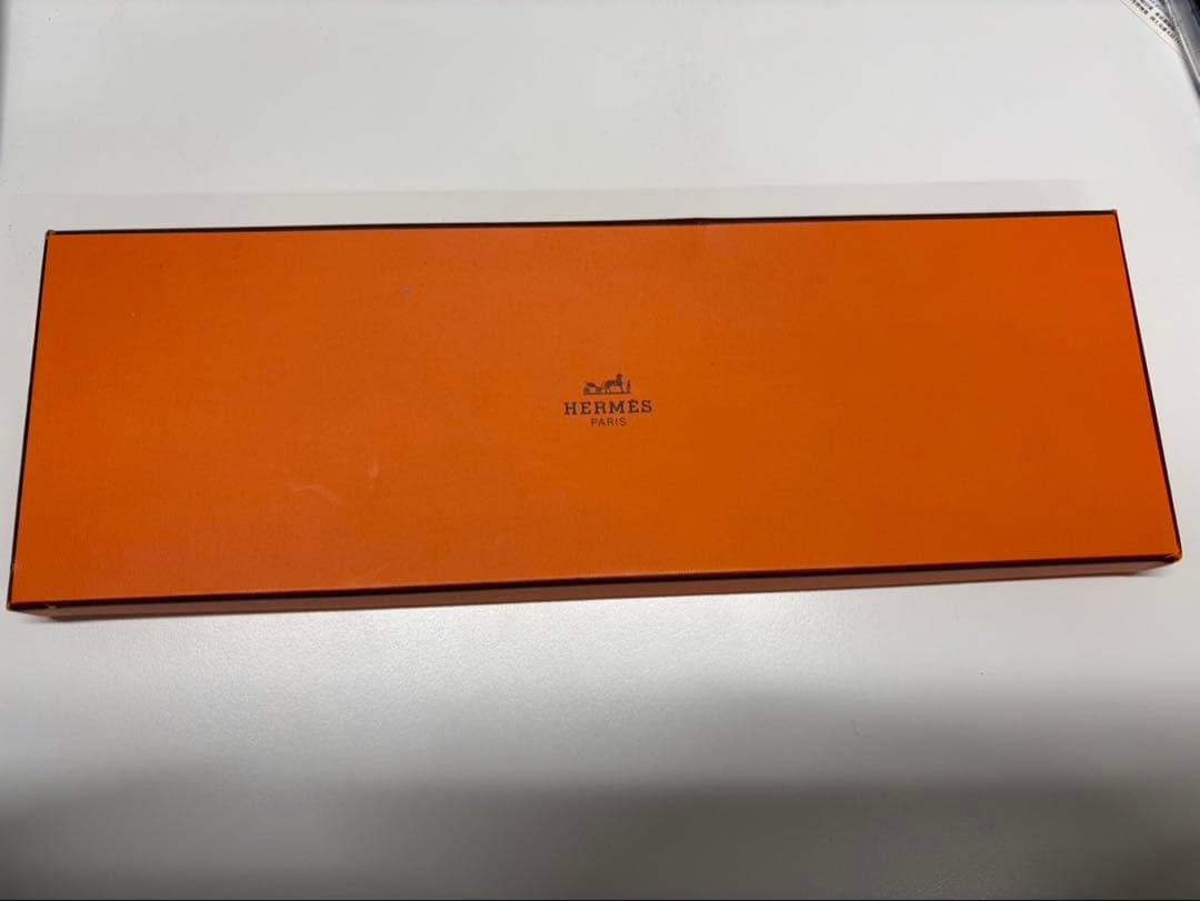 【箱付】HERMES エルメス ネクタイ H柄 グリーン シルク フランス製