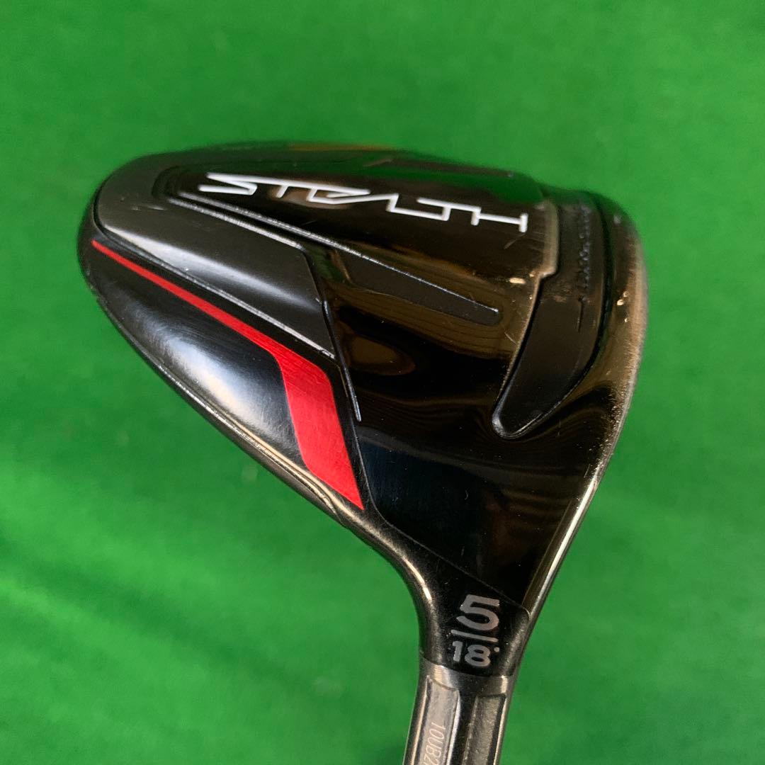 【美品】テーラーメイド STEALTH 5Wメーカーカスタム UB-6S装着