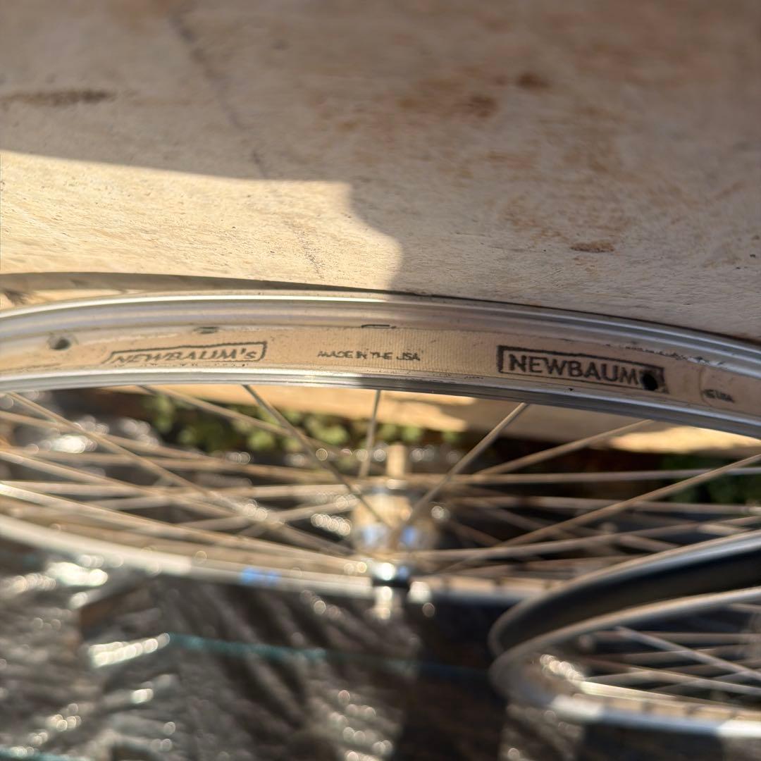 ハブダイナモ付完組ホイール650B（27.5）