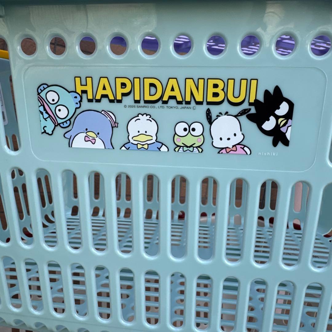 サンリオ 買い物カゴ キティ クロミ シナモン はぴだんぶい 4個セット