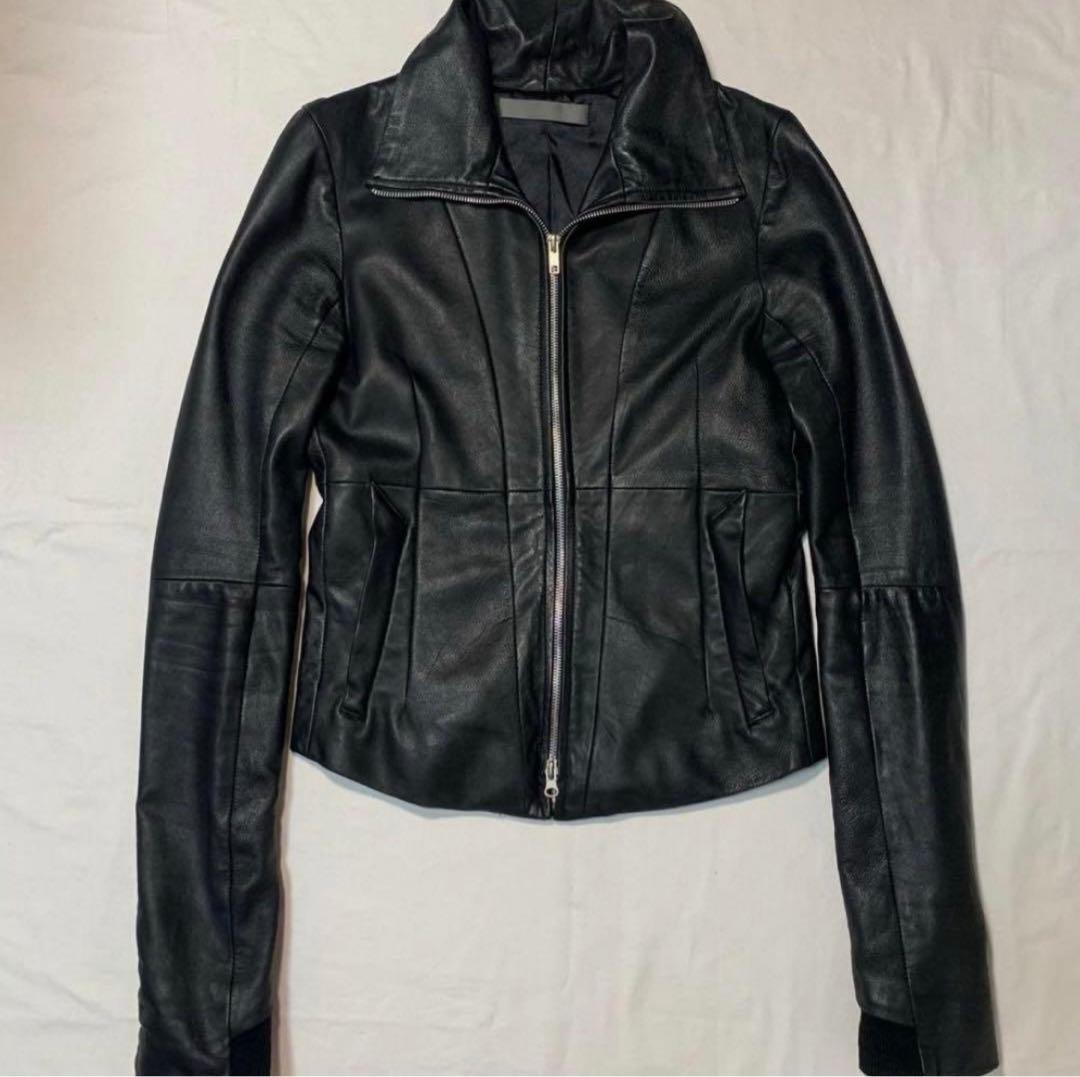 J 　Ekam ram leather jacket long arm