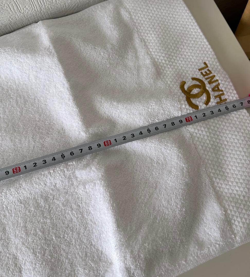CHANELタオル　BEAUTÉ タオルセット 2枚組　ホワイト　新品