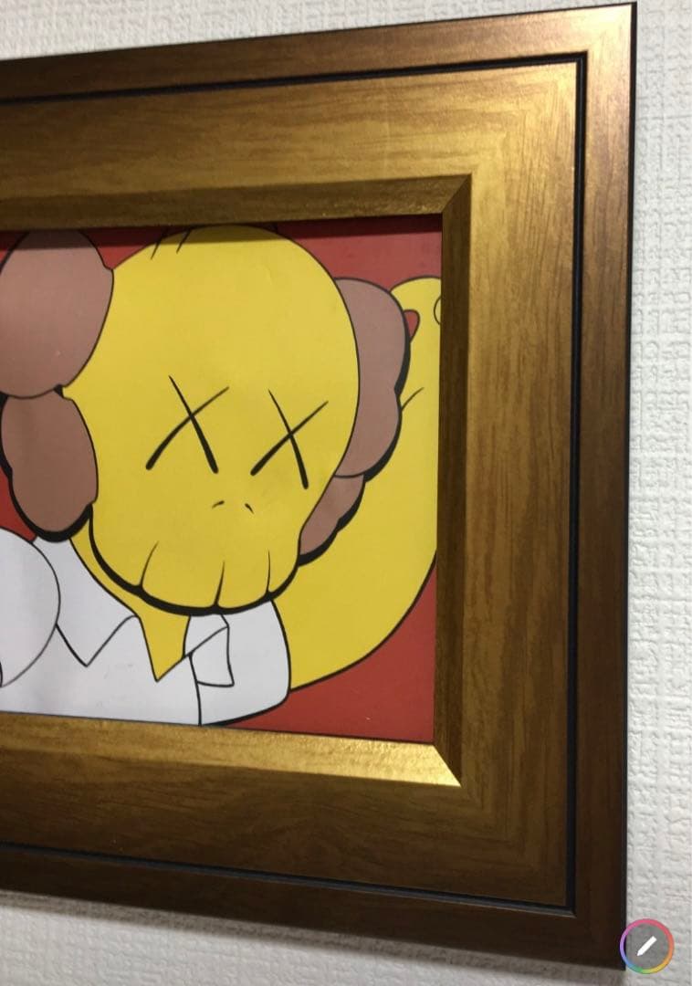 絵画/近代ポップアート/巨匠/KAWS (カウズ) /インテリアアート/額装品