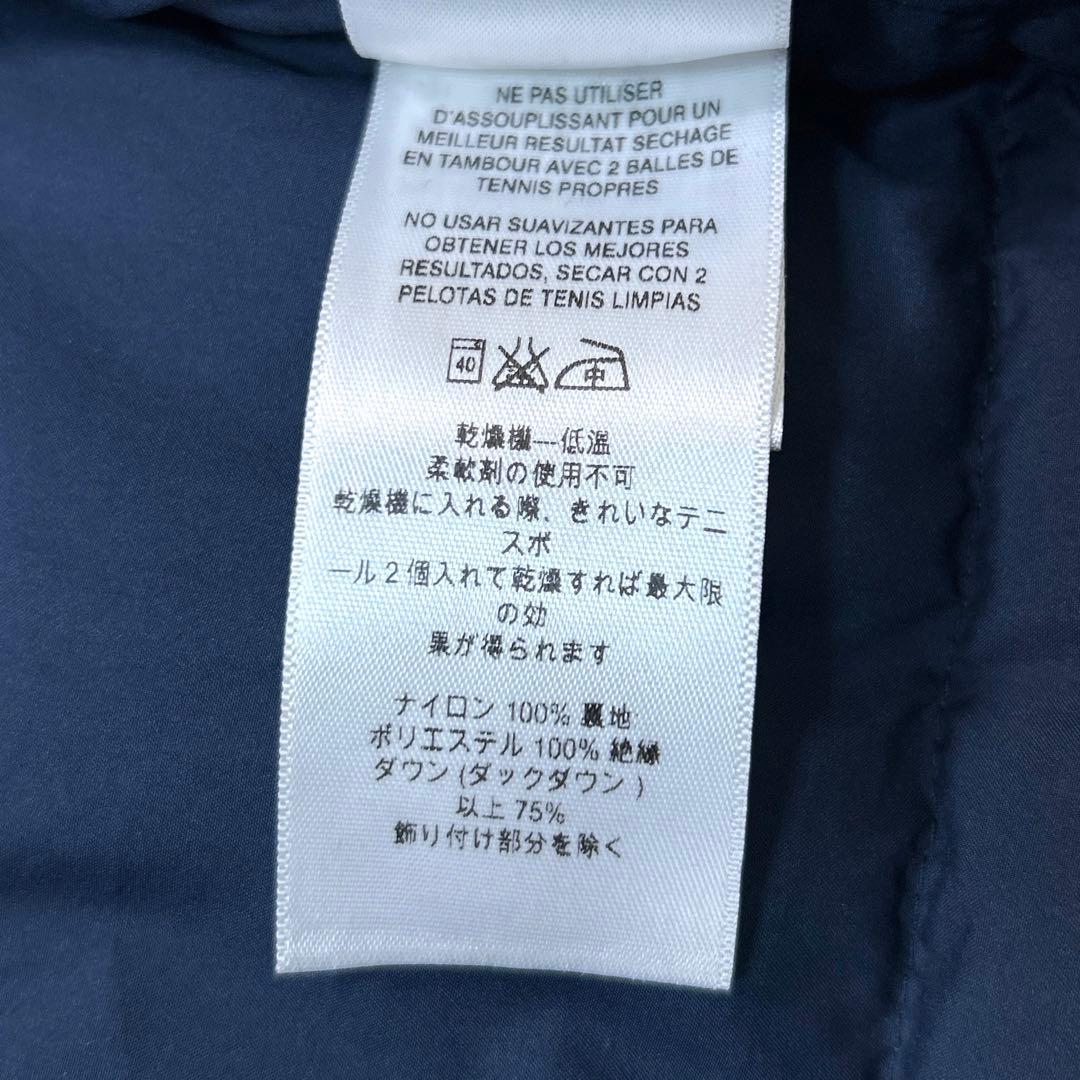 【美品】パタゴニア ビビー ダウンベスト L ネイビー ベージュ バイカラー