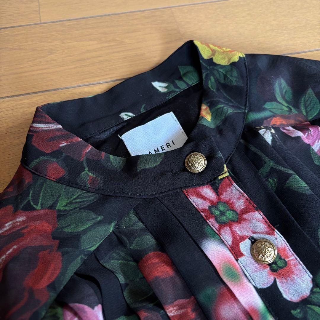 Ameri VINTAGE COCO FLOWER DRESS 花柄 サイズF