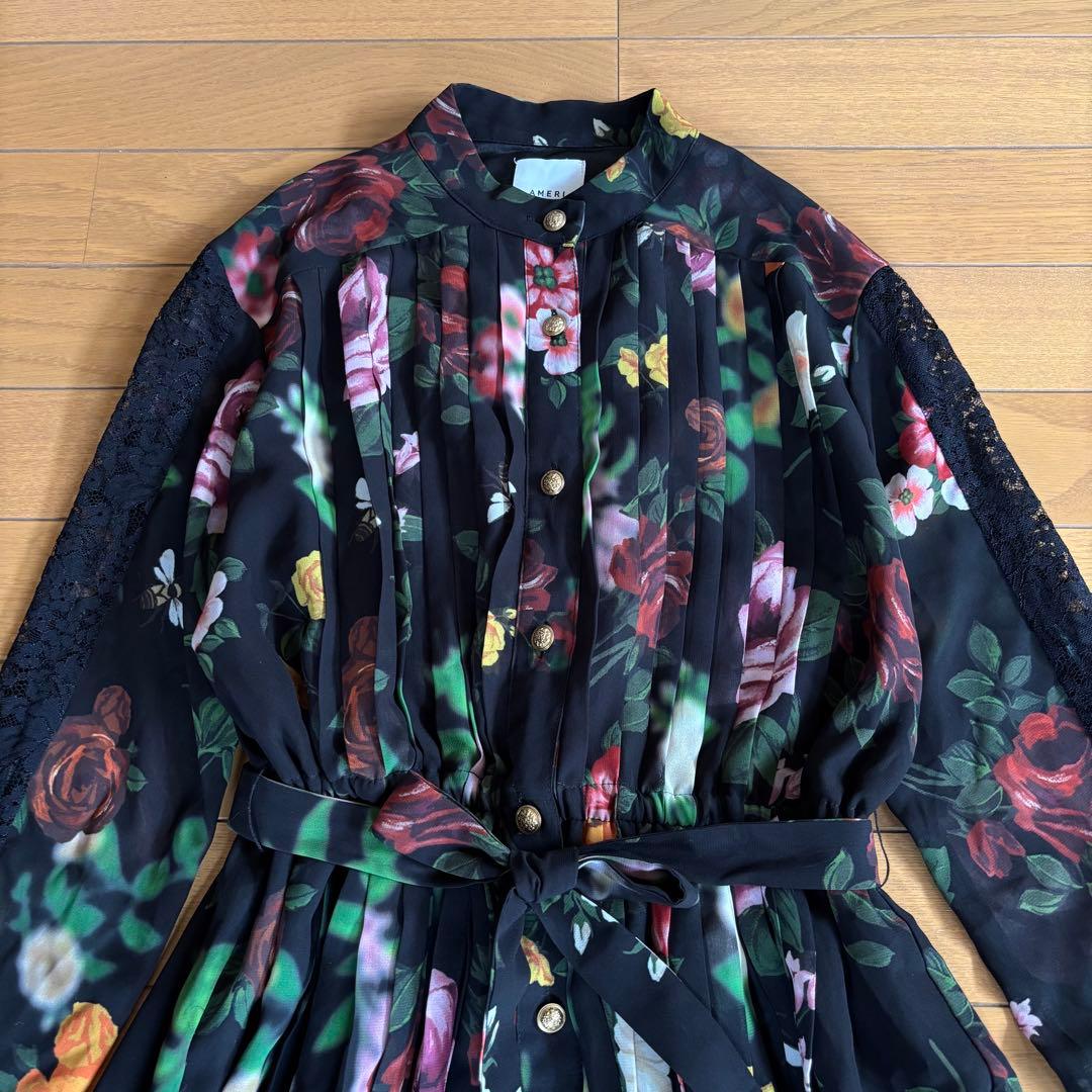 Ameri VINTAGE COCO FLOWER DRESS 花柄 サイズF