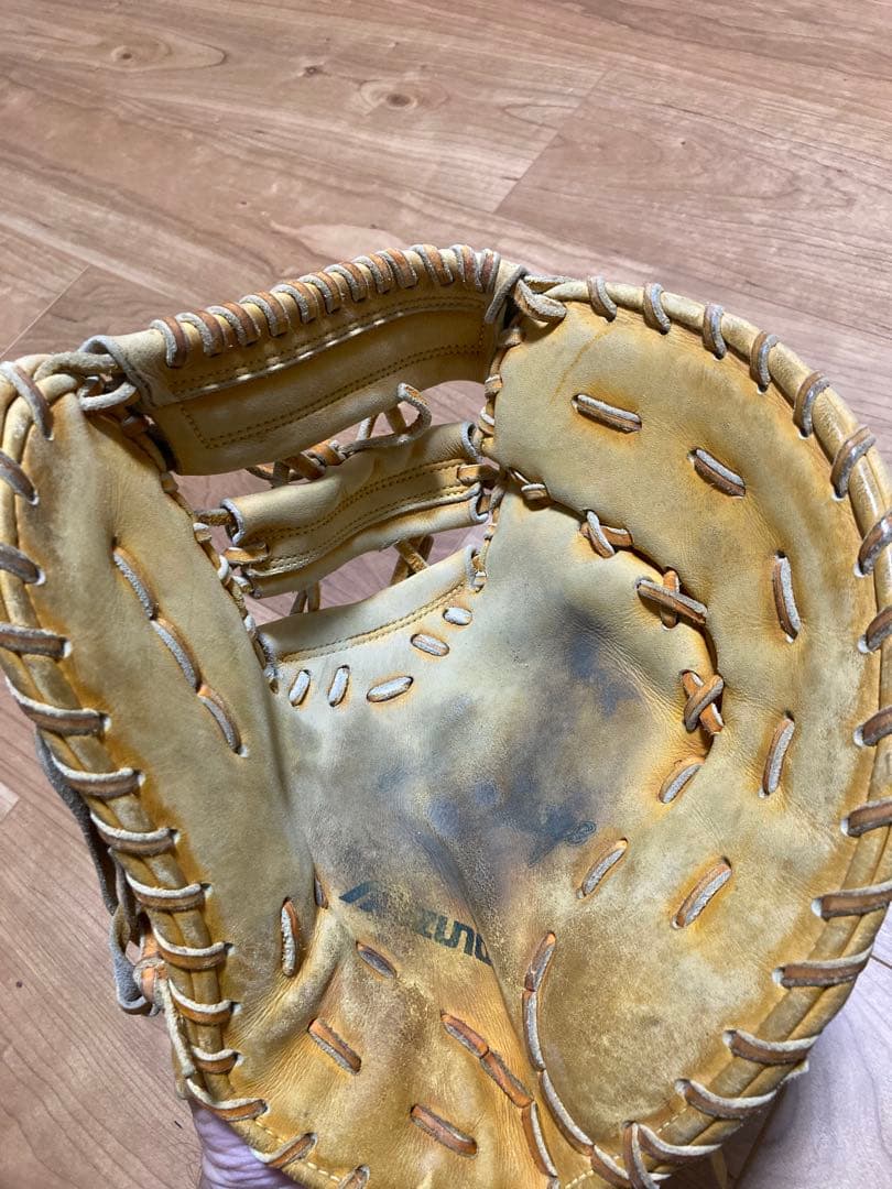 Mizuno 軟式グローブ イエロー　ファーストミット