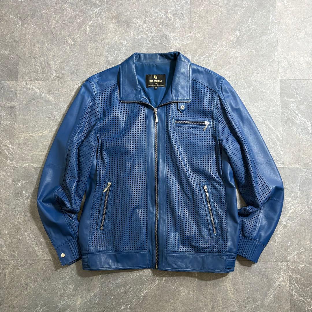 ジャケット・アウター TORRAS real leather jacket blue Spain 52
