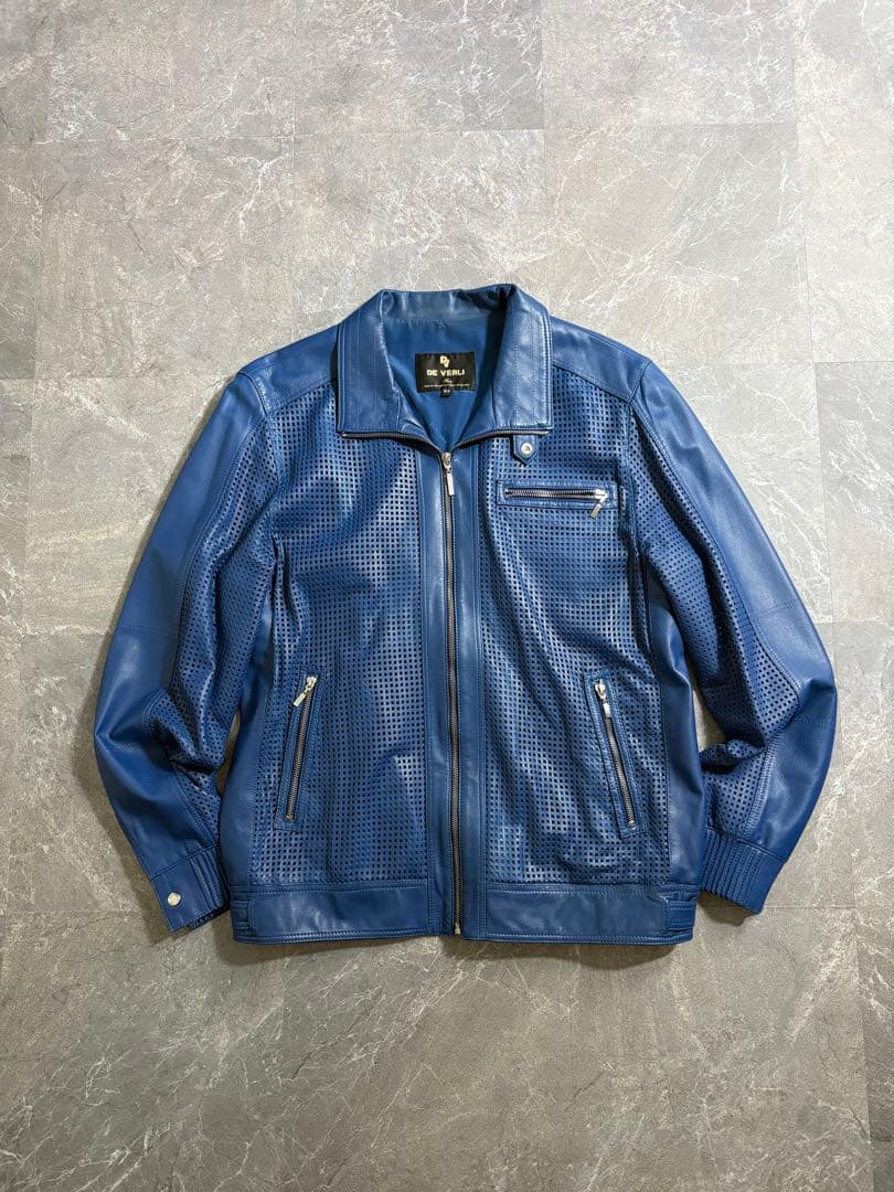 ジャケット・アウター TORRAS real leather jacket blue Spain 52