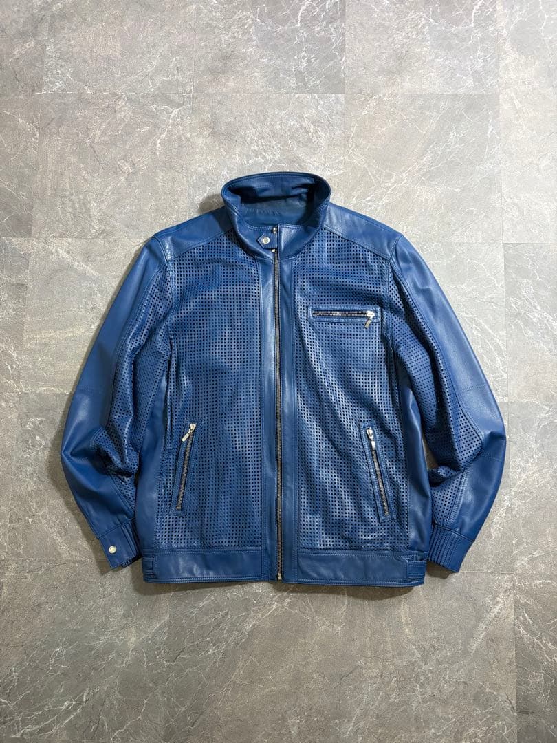 ジャケット・アウター TORRAS real leather jacket blue Spain 52