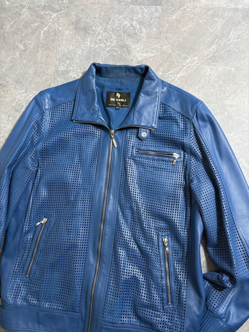 ジャケット・アウター TORRAS real leather jacket blue Spain 52