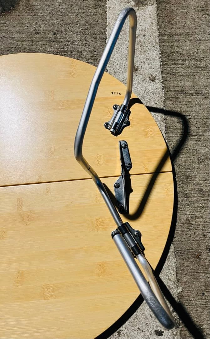ワンアクションちゃぶ台 竹 S