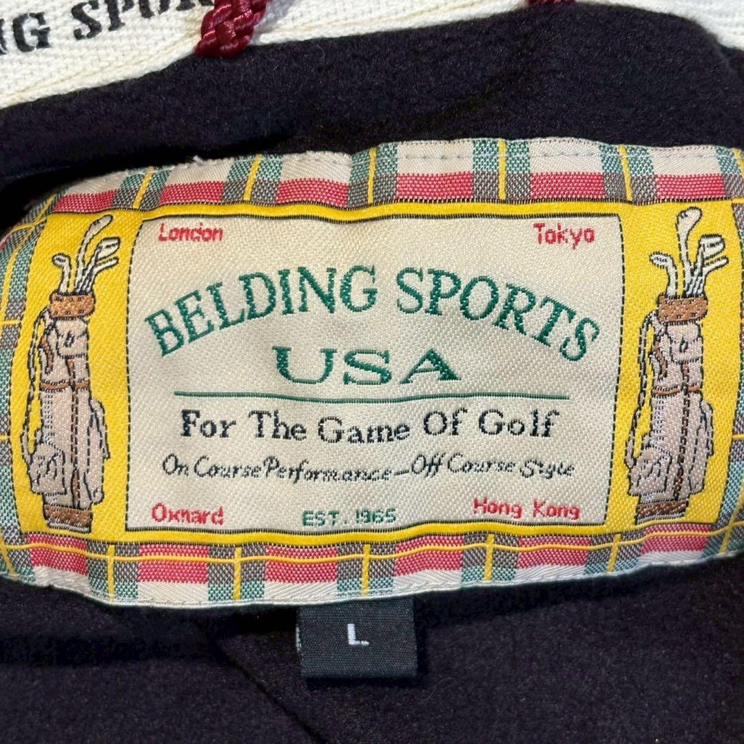 【激レア】BELDING SPORTSヴィンテージ ナイロンジャケット ゴルフ