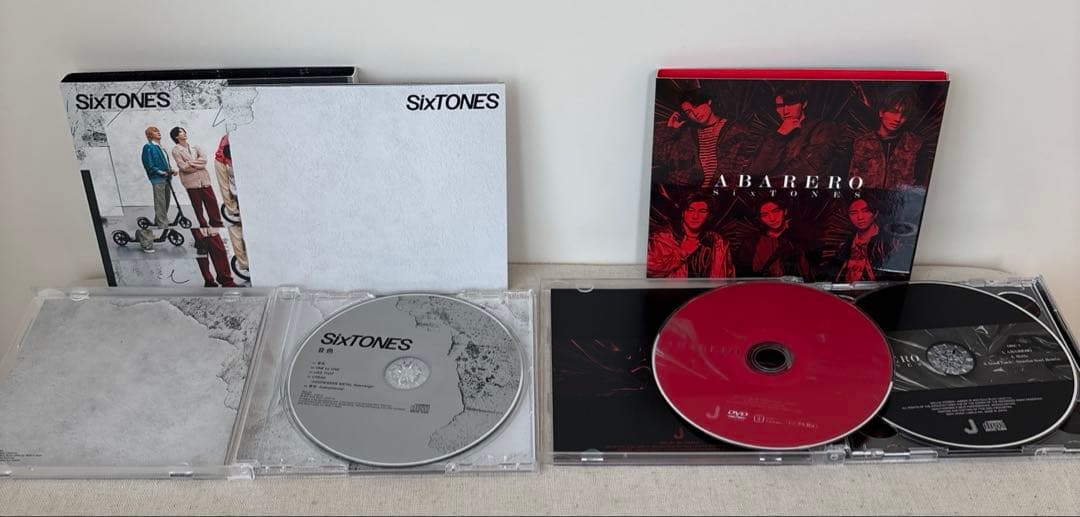 【美品】SixTONES シングル 3形態／CD 24枚まとめ売り DVD付き