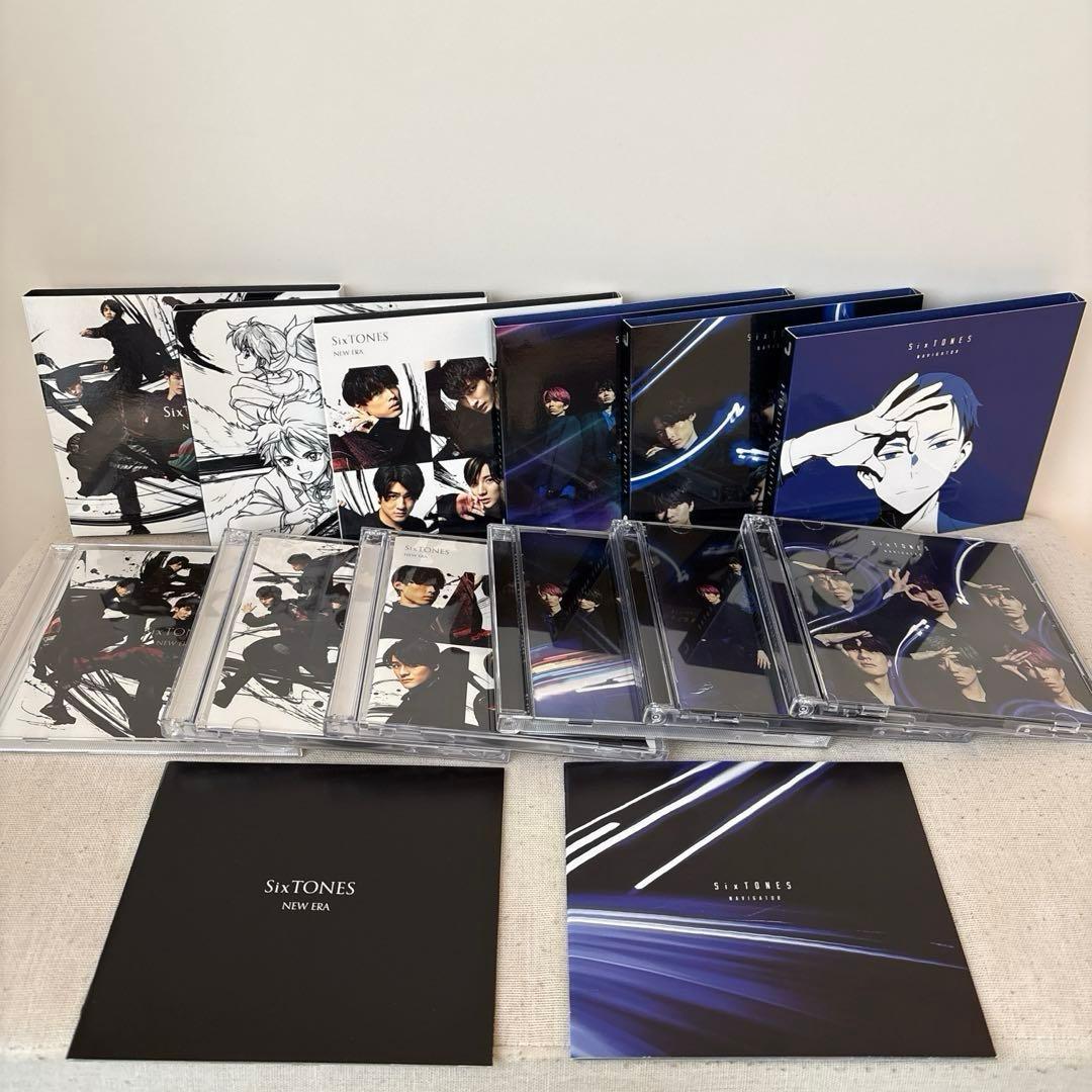 【美品】SixTONES シングル 3形態／CD 24枚まとめ売り DVD付き
