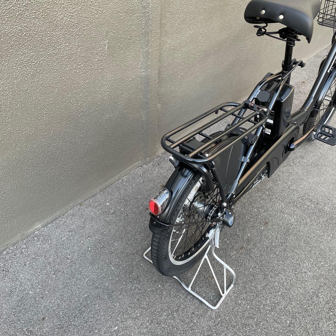 パナソニック電動アシスト自転車20インチ ブラック【引き取り限定】