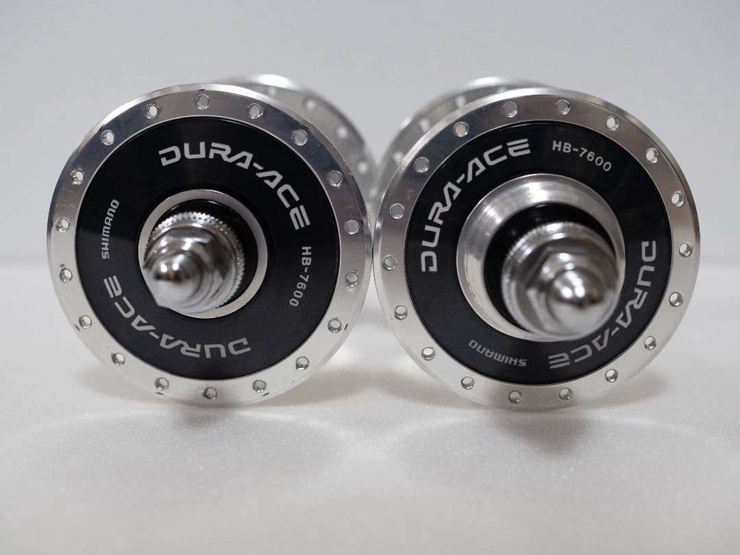 【ほぼ未使用】シマノ DURA-ACE トラックハブ 前後セット ロックリング付