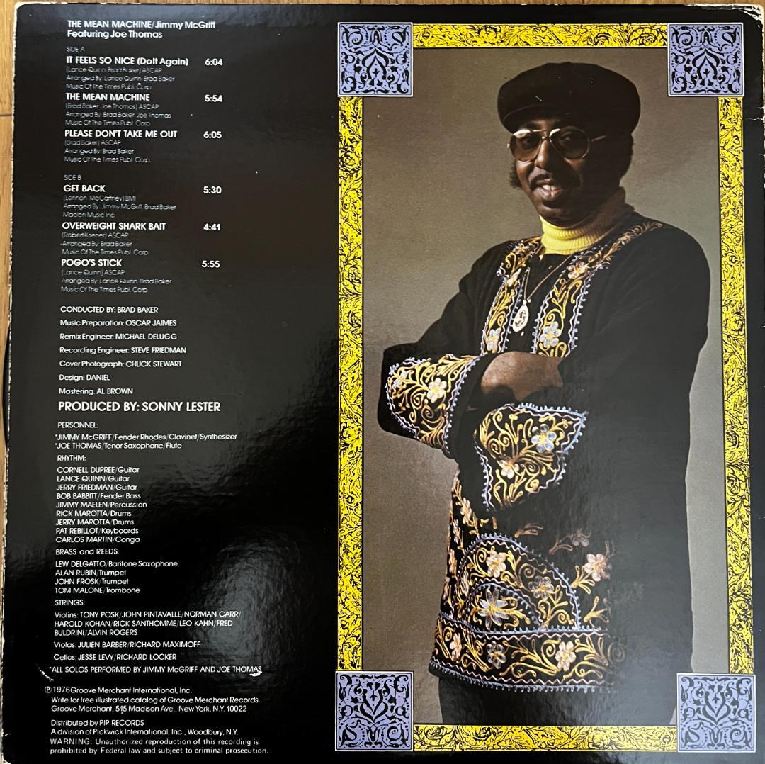 Jimmy McGriff The Mean Machine USオリジナル