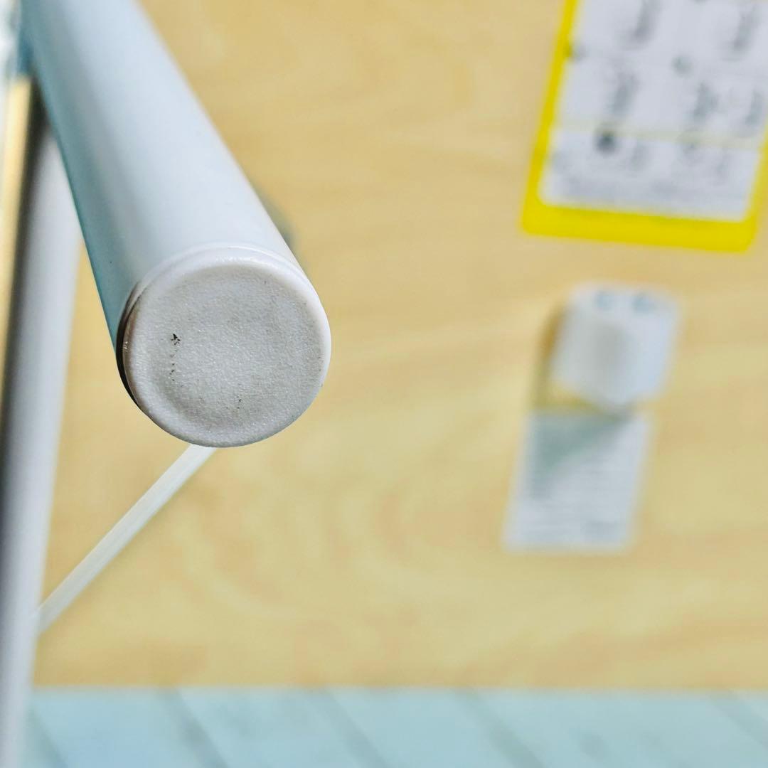 MUJI スチールパイプテーブル　折り畳み　美品　木製　折りたたみ　無印良品