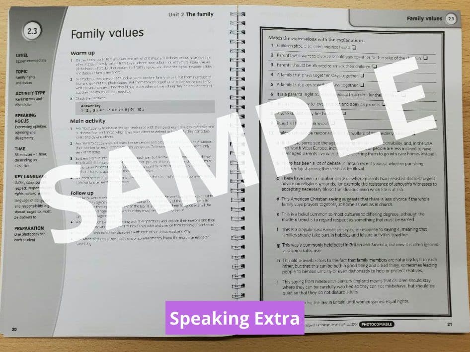 英語 Cambridge Teacher's Resource Book