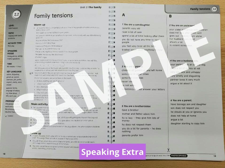 英語 Cambridge Teacher's Resource Book