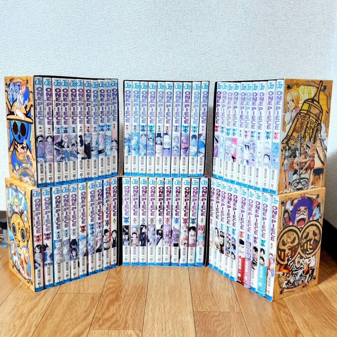 ワンピース 漫画 単行本 1巻～73巻 おまけ５冊 収納BOX付き セット