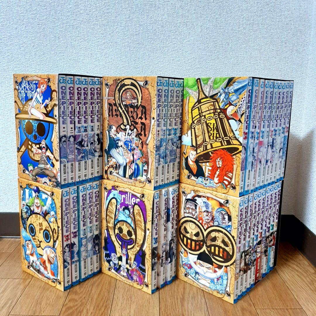 ワンピース 漫画 単行本 1巻～73巻 おまけ５冊 収納BOX付き セット