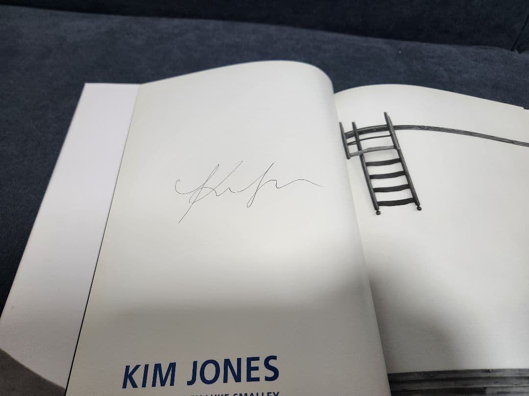 kim jones キム・ジョーンズ直筆サイン入り 限定版写真集