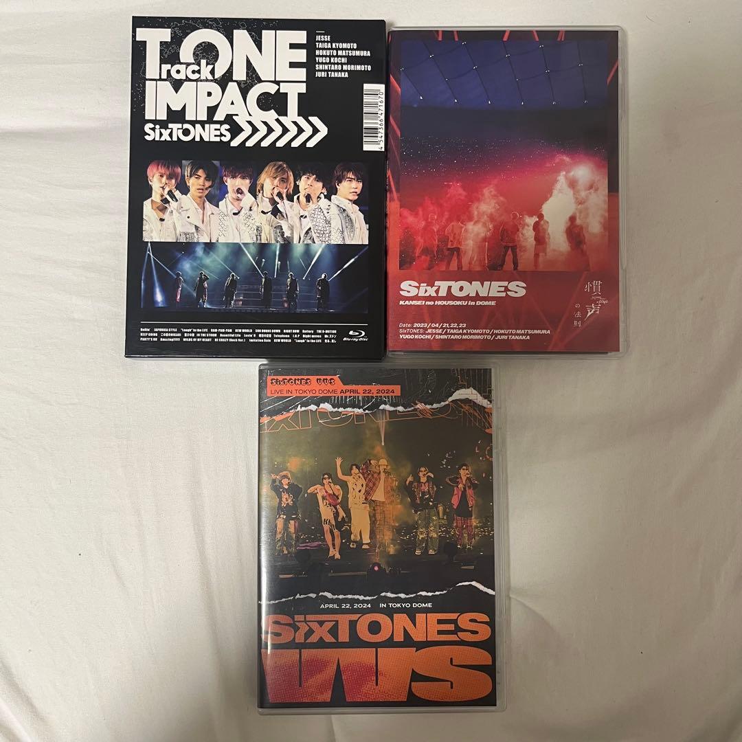 SixTONES TONEIMPACT 慣声の法則 VVS ライブDVD