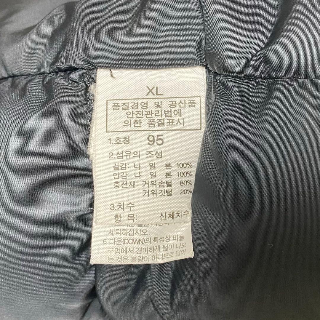 美品 ノースフェイス ダウンベスト 黒 XL(日本Mサイズ相当) 700