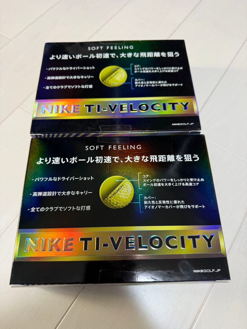 NIKE TI-Velocity ゴルフボール 2箱セット