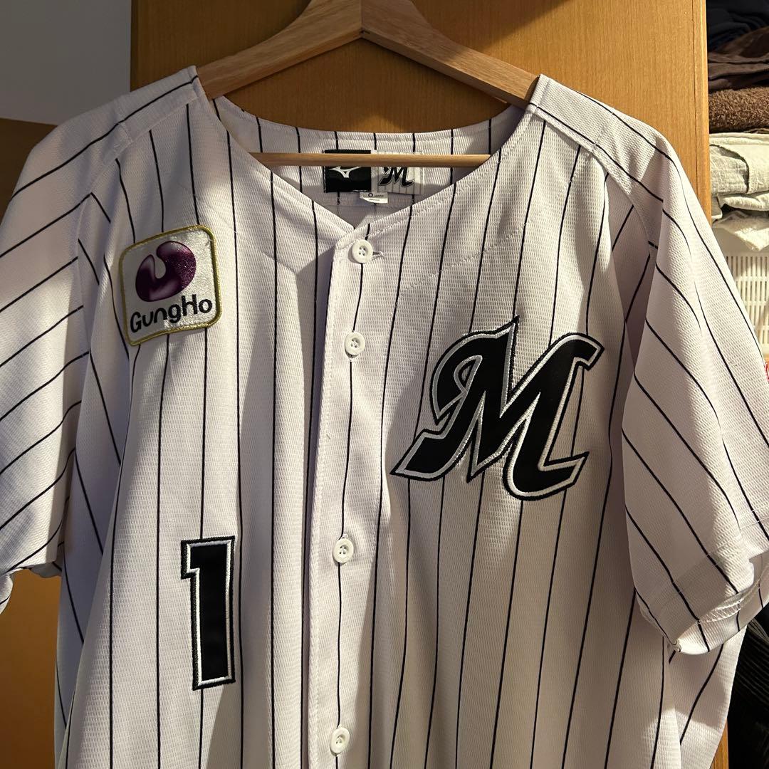 千葉ロッテマリーンズ 藤原選手 ユニフォーム Oサイズ