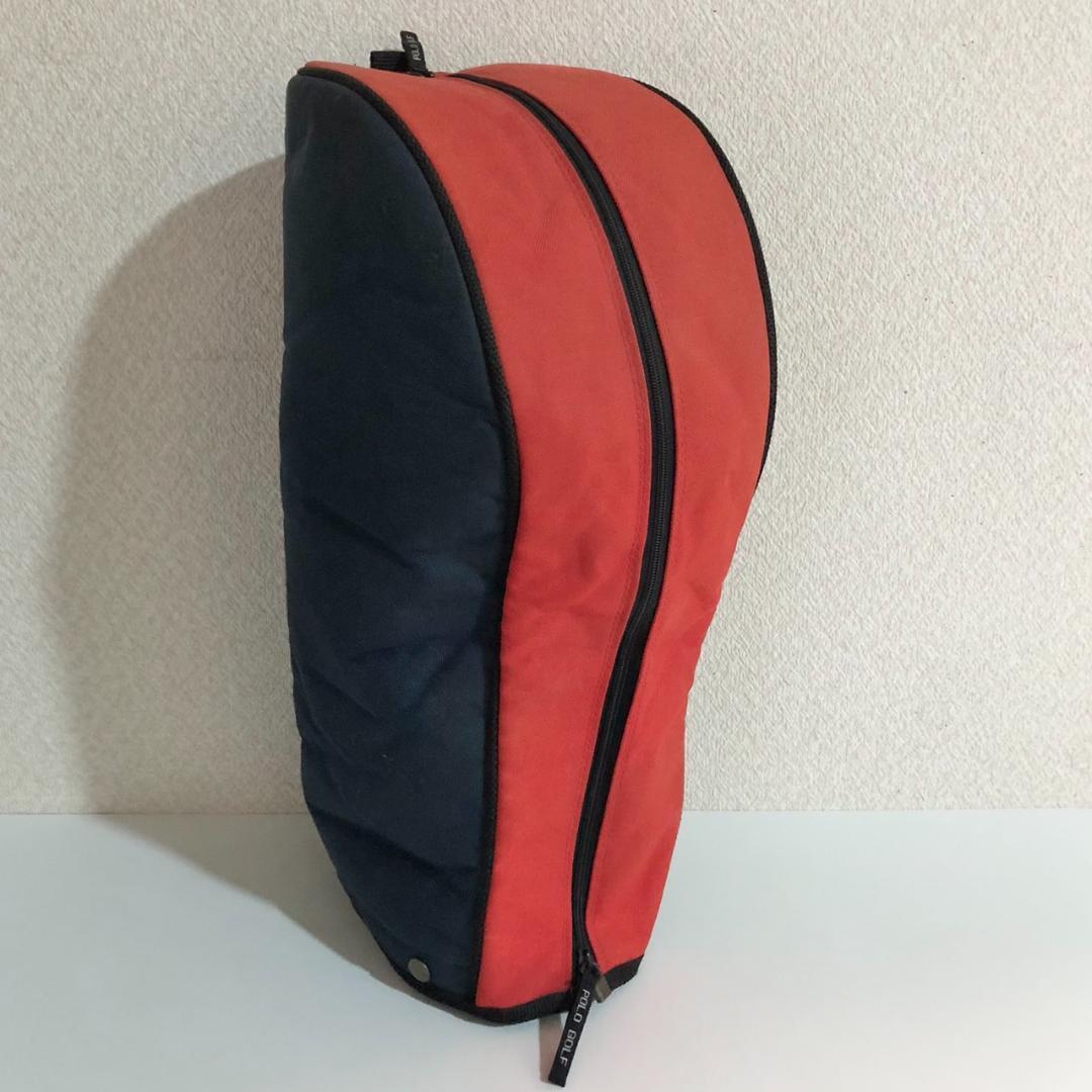 【希少】 PORO GOLF ラルフローレン キャディバッグ 3分割 カート型