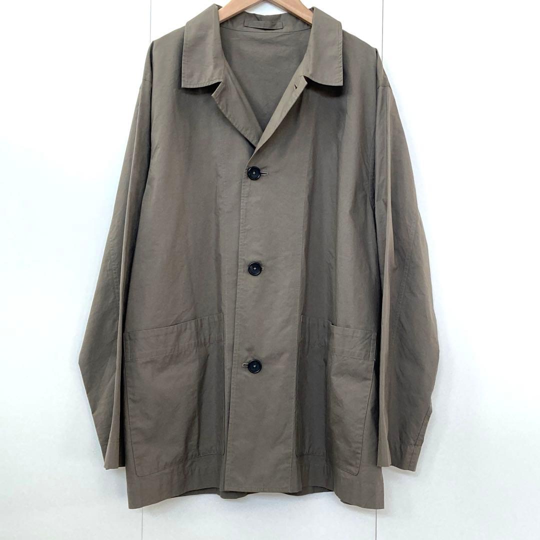 新品 25SS マーガレットハウエル マットコットンシルク ジャケット